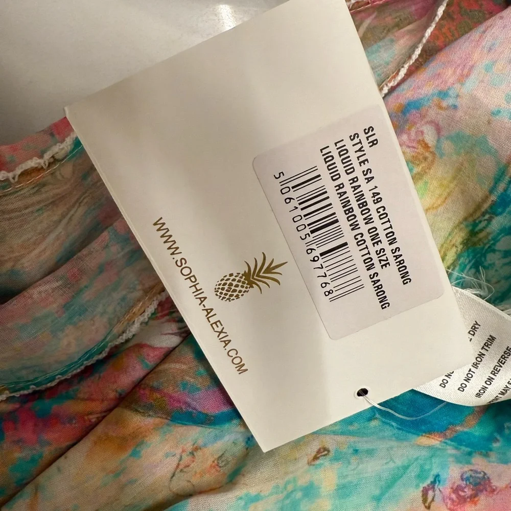 Sophia Alexis London - Colorful Abstract Women's Sarong/Wrap